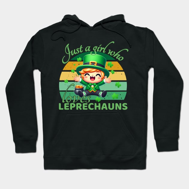 Just A Girl Who Loves Leprechauns Hoodie by Annabelhut